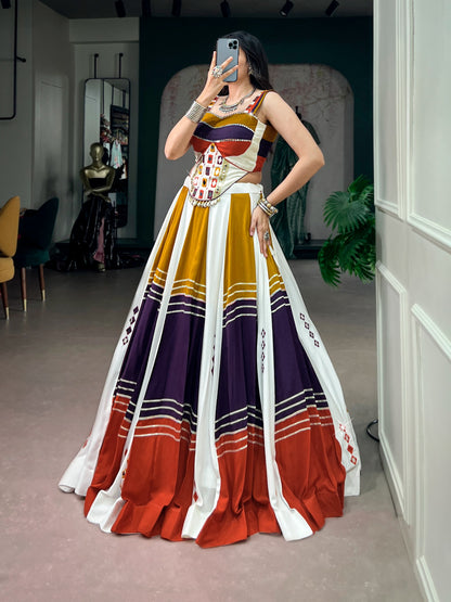 Multicolor Festive Lehenga Choli Set