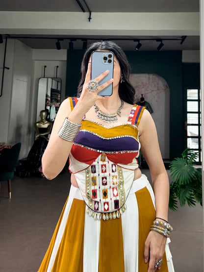 Multicolor Festive Lehenga Choli Set
