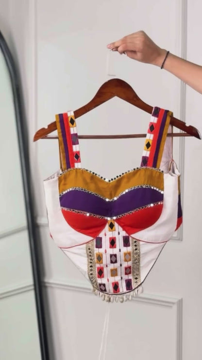 Multicolor Festive Lehenga Choli Set